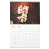 Calendrier Orchidées (Feb 2027)