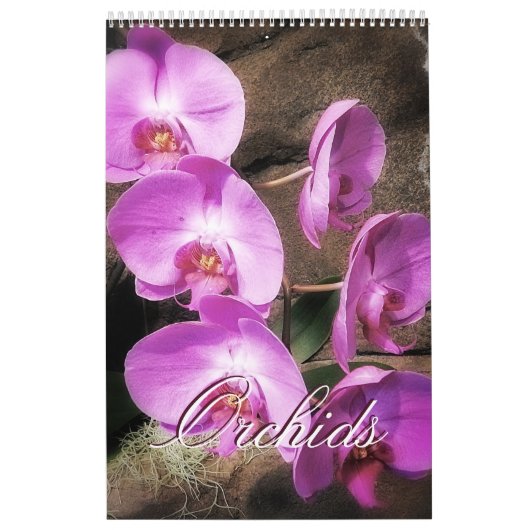 Calendrier Orchidées (Protection)