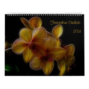 Calendrier Orchidées 2012 de Fractalius