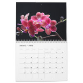 Calendrier Orchidées 2025 (Jan 2026)