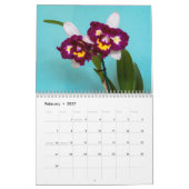 Calendrier Orchidées délicates et exotiques (Feb 2027)