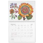 Calendrier Orchidées et d'autres fleurs (Feb 2027)