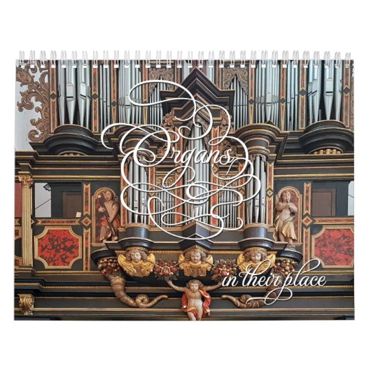 Calendrier Organs in their place - horizontal calendar (Protection)