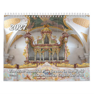 Calendrier Orgues à tuyaux à couper le souffle – Le calendrie