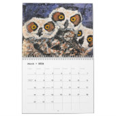 Calendrier original de l'art ornithologique 2024 (Mar 2026)