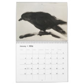 Calendrier original de l'art ornithologique 2024 (Jan 2026)