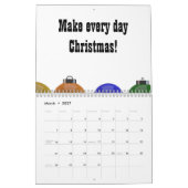 Calendrier Ornements de Noël (Mar 2027)
