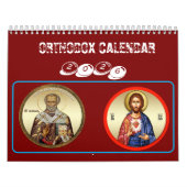 Calendrier Orthodox calendar 2025 (Protection)
