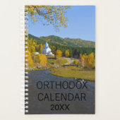 Calendrier orthodoxe Journal de l'Eglise russe Pho (Devant)