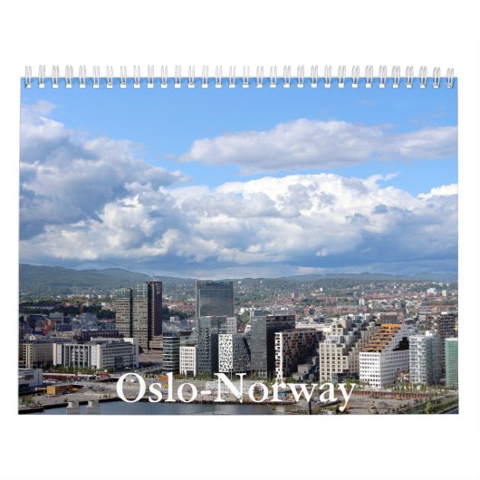 Calendrier Oslo-Norway Calendar (Protection)