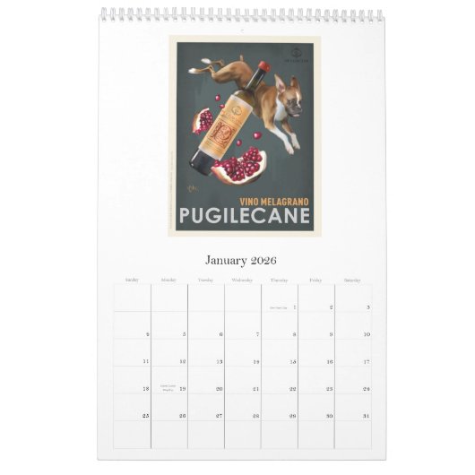 Calendrier Otis nouveau Clalendar vintage/2012 (Jan 2026)