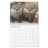 Calendrier Otter Calendar 2026 (Feb 2027)