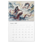 Calendrier Où tombent les fleurs de prunier (Jan 2027)