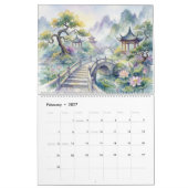 Calendrier Où tombent les fleurs de prunier (Feb 2027)