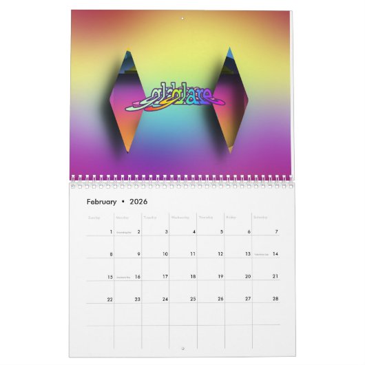 Calendrier OUAH ! Collection Lunettes de vue créatives Calend (Feb 2026)