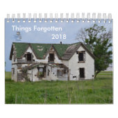 Calendrier oublié 2018 par choses (Protection)