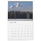 Calendrier Ouest d'Amérique pittoresque (Jan 2027)