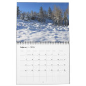 Calendrier Ouest d'Amérique pittoresque (Feb 2026)