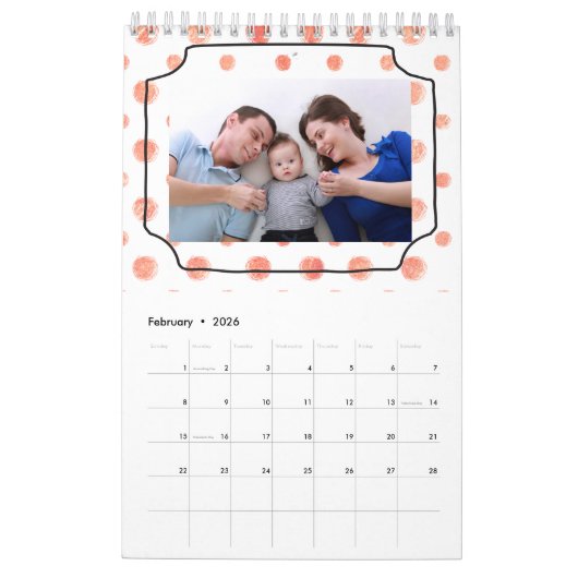 Calendrier Our Family Customizable Calendar (Feb 2026)