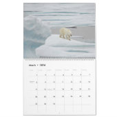 Calendrier Ours polaires en pleine nature (Mar 2026)