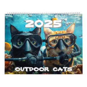 Calendrier Outdoor Cats 2025
