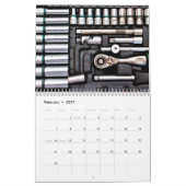 Calendrier Outils Handyman Boîte à outils (Feb 2027)