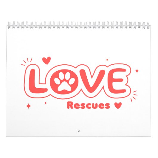 Calendrier OWRAssist Love Rescues (Protection)