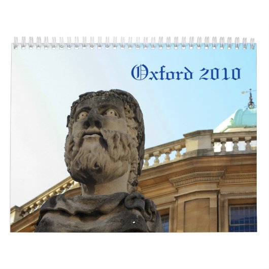 Calendrier Oxford, R-U 2010 (Protection)