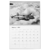 Calendrier P-38 Éclair (Feb 2027)
