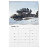 Calendrier P-40 Warhawk (Jan 2027)