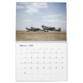 Calendrier P-40 Warhawk (Feb 2027)