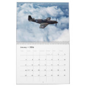 Calendrier P-51 Mustang (Jan 2026)