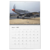 Calendrier P-51 Mustang (Mar 2027)