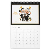 Calendrier Pa & Ma (The Old People) Fun 2026 Calendar (Jan 2026)