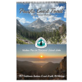 Calendrier Pacific Crest Trail et Mt Whitney Calendar (Protection)