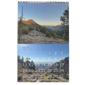 Calendrier Pacific Crest Trail et Mt Whitney Calendar (Jan 2026)