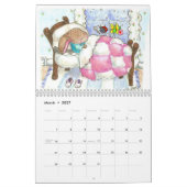 Calendrier PaintPaintDraw 2027 (Mar 2027)