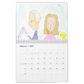 Calendrier PaintPaintDraw 2027 (Feb 2027)