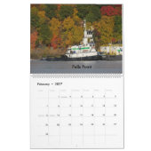 Calendrier Palette Bros. Sur le fleuve Hudson 2016 (Feb 2027)