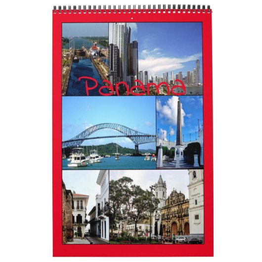 Calendrier Panama - Amérique centrale - (Protection)
