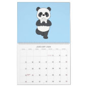 Calendrier Pandas in Yoga Poses Calendar (Jan 2026)