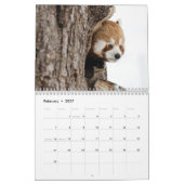 Calendrier Pandas rouges adorables 2026 (Feb 2027)