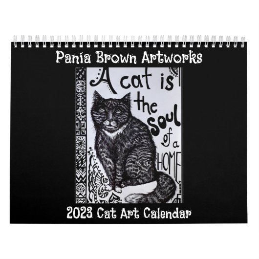 Calendrier Pania Brown Artworks 2023 (Protection)