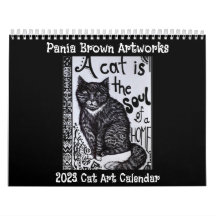 Calendrier Pania Brown Artworks 2023