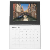Calendrier Panorama sur Venise et canaux (Feb 2027)