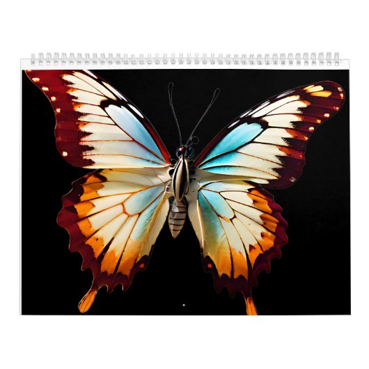 Calendrier Papillon coloré (Protection)