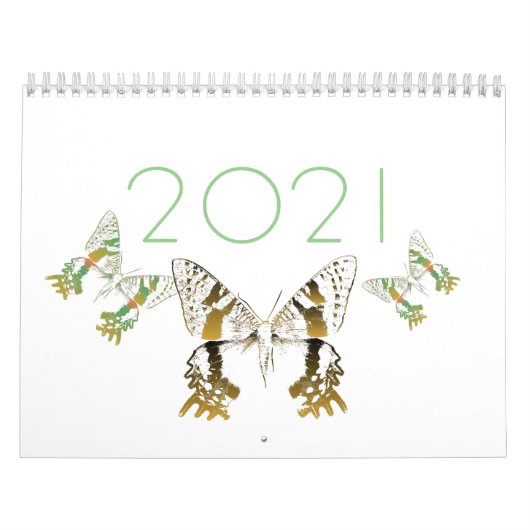 Calendrier Papillon - Mois (Protection)