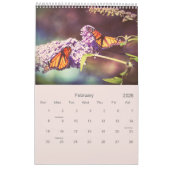 Calendrier Papillon Monarque Beaux-Arts Nature Photos (Feb 2026)