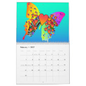 Calendrier Papillons (Feb 2027)