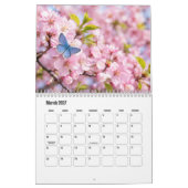 Calendrier Papillons et Fleurs (Mar 2027)
